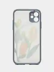 Пурпурный чехол для iPhone (Айфон) 11  пластиковый