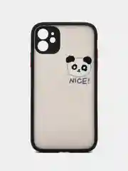 Черный чехол для iPhone (Айфон) 11  пластиковый
