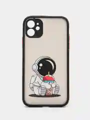 Разноцветный чехол для iPhone (Айфон) 11  пластиковый