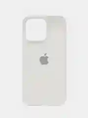 Белый силиконовый чехол MagSafe для iPhone 13 14 15 Pro Max