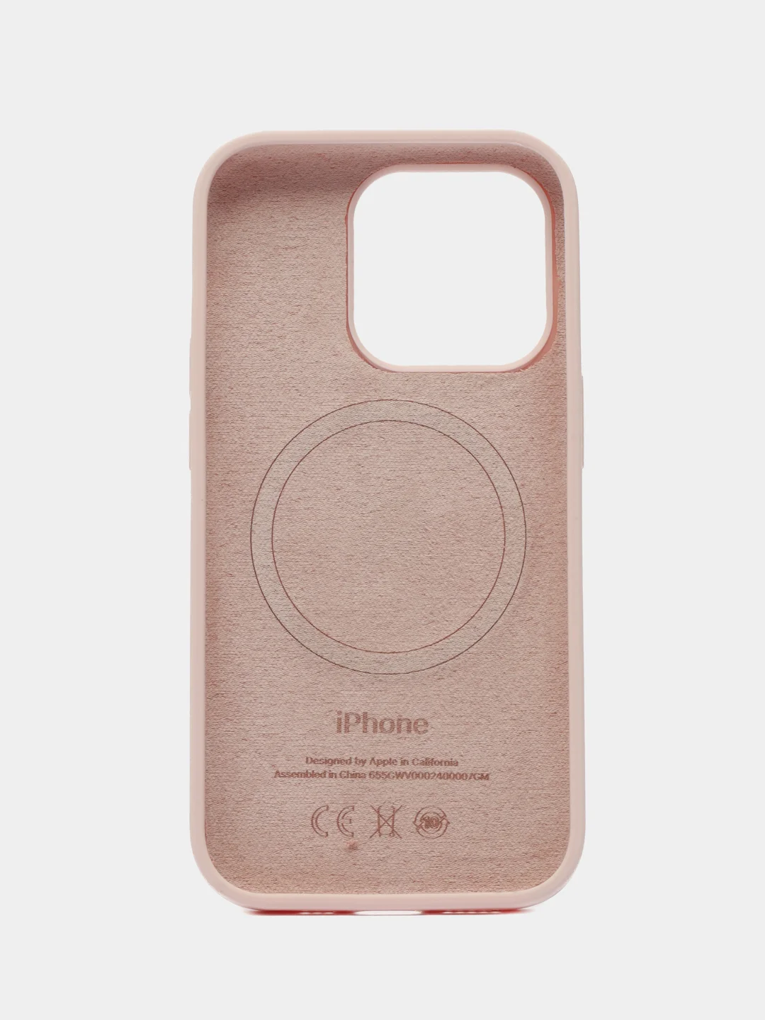 Розовый силиконовый чехол MagSafe для iPhone 13 14 15 Pro Max