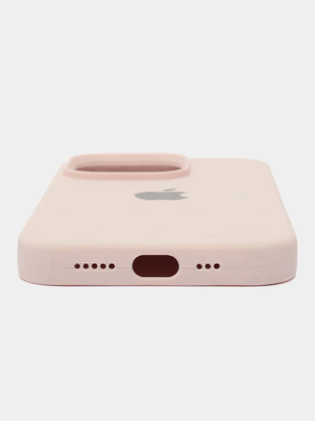 Розовый силиконовый чехол MagSafe для iPhone 13 14 15 Pro Max