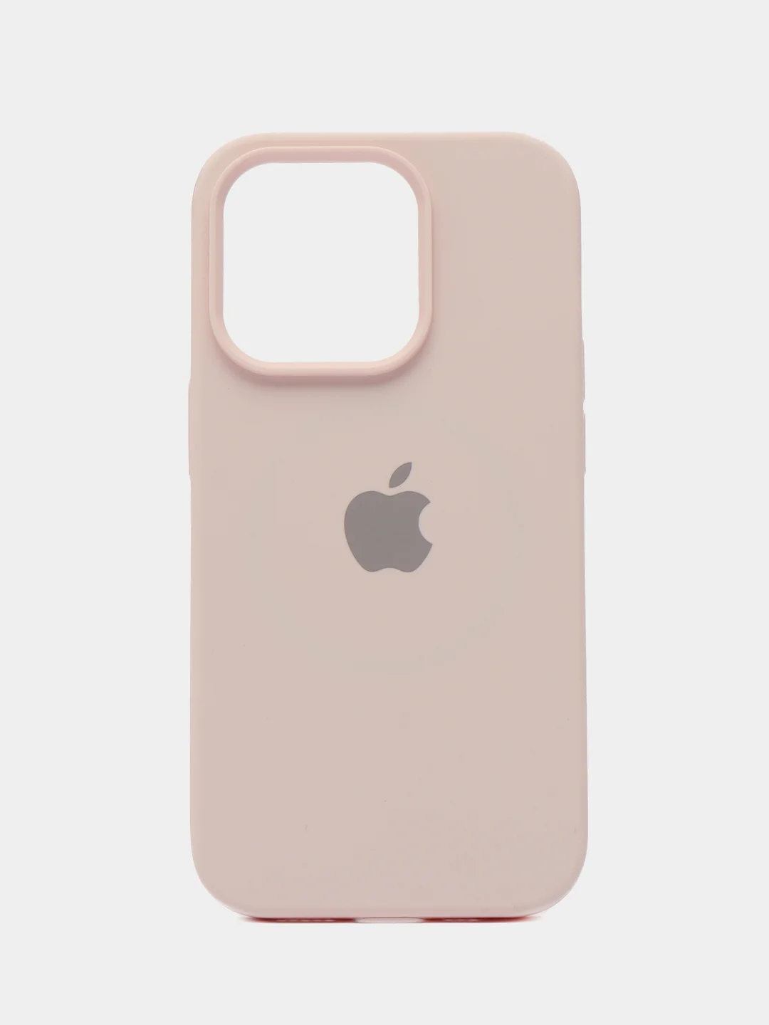 Розовый силиконовый чехол MagSafe для iPhone 13 14 15 Pro Max