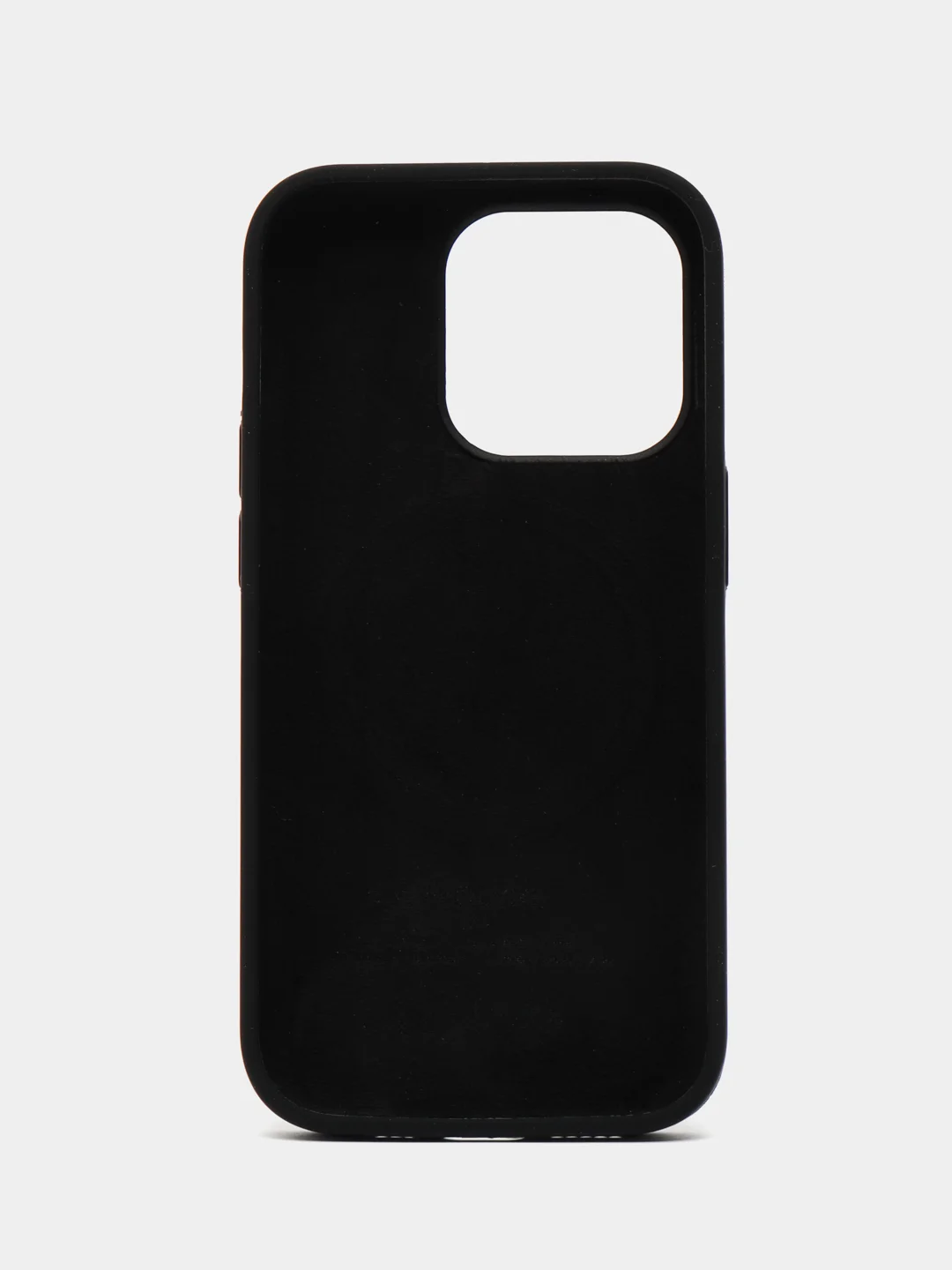 Черный силиконовый чехол MagSafe для iPhone 13 14 15 Pro Max