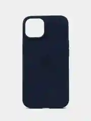 Темно-синий силиконовый чехол MagSafe для iPhone 13 14 15 Pro Max