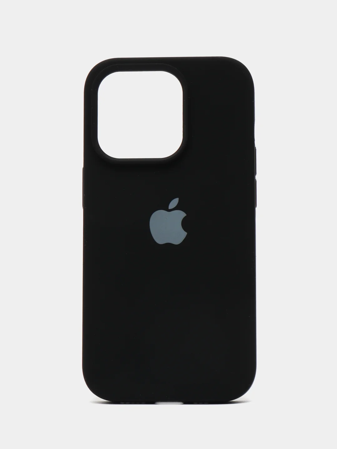Черный силиконовый чехол MagSafe для iPhone 13 14 15 Pro Max
