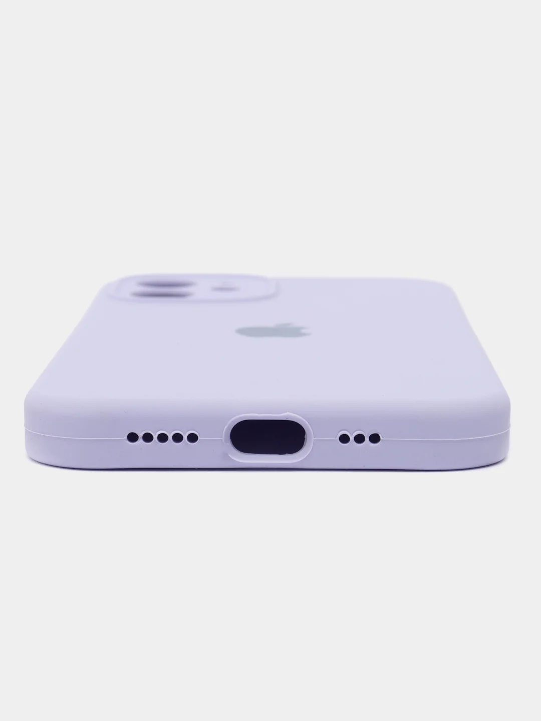 Лавандовый силиконовый чехол для iPhone X 11 12 13 14 15 Pro Max