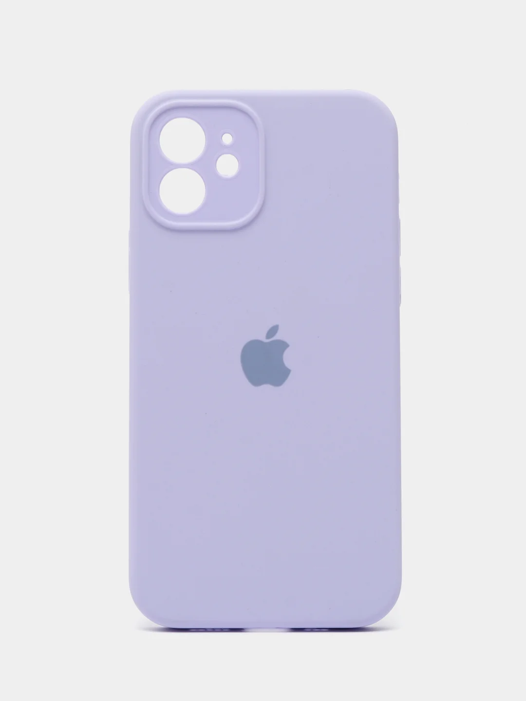 Лавандовый силиконовый чехол для iPhone X 11 12 13 14 15 Pro Max