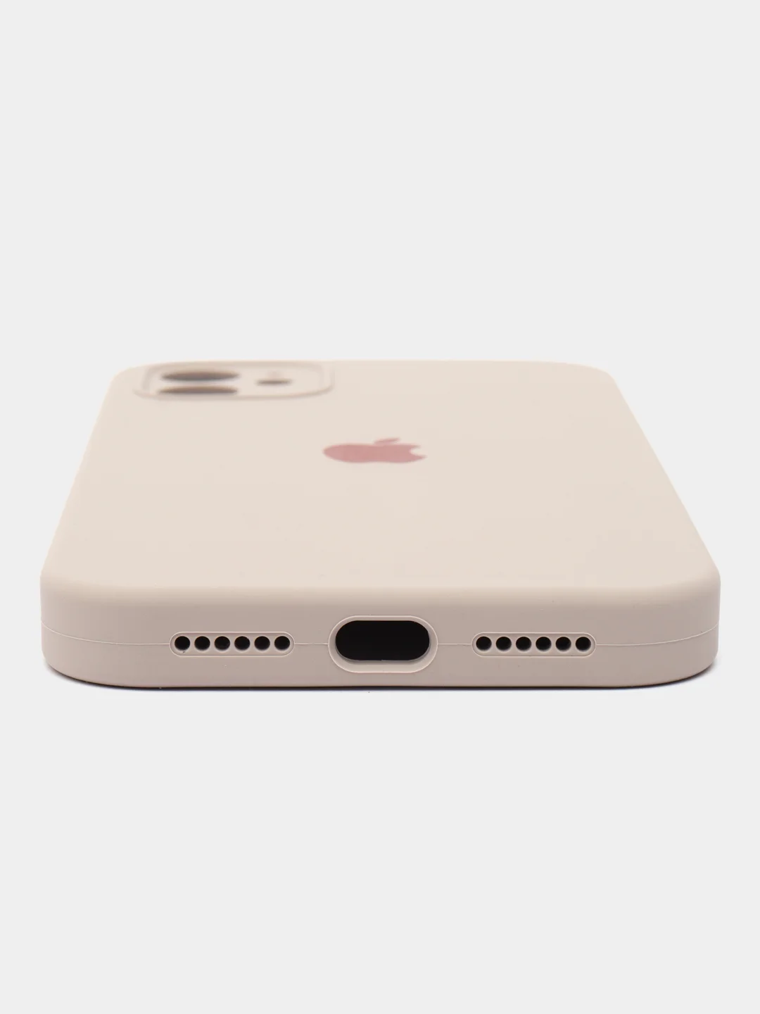 Пастельно-коралловый силиконовый чехол для iPhone X 11 12 13 14 15 Pro Max