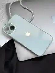Ледяной чехол на iPhone 13, со стеклянной панелью и защитой камеры