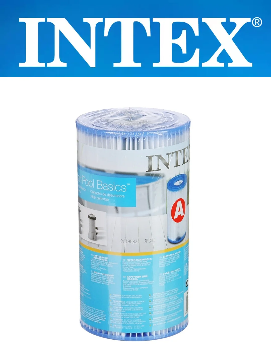 Картриджный фильтр-насос INTEX, картридж для насоса, для бассейнов 366-457см, 28604, 29000