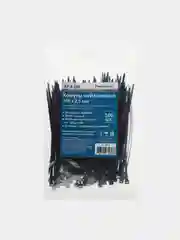 Нейлоновый хомут-стяжка, 100 штук черные
