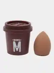 Спонж-губка для макияжа в футляре, 3 формы