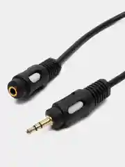 Кабель-шнур удлинитель наушников jack 3.5mm (AUX) 1,5 м, 3 м