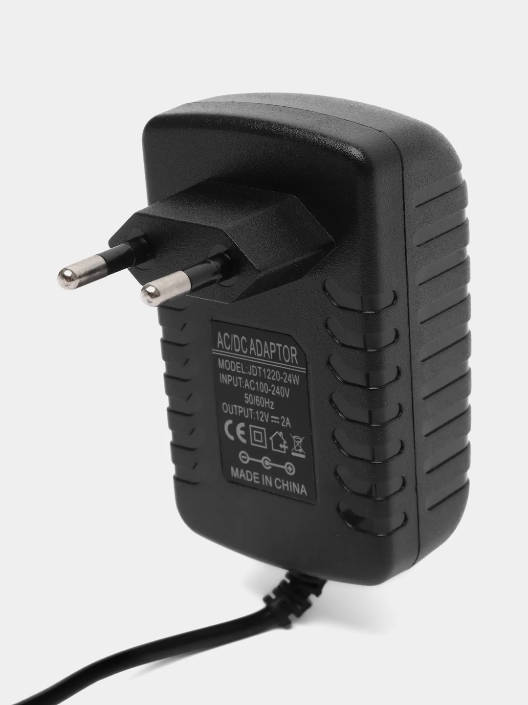 Блок питания, сетевой адаптер 12V, 2A (12 вольт, 2 ампера, 24Вт) / зарядное устройство