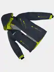 Серый куртка демисезонная