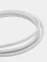 Белый кабель AUX-Type-C, для iPhone, 3,5 jack, 1 м