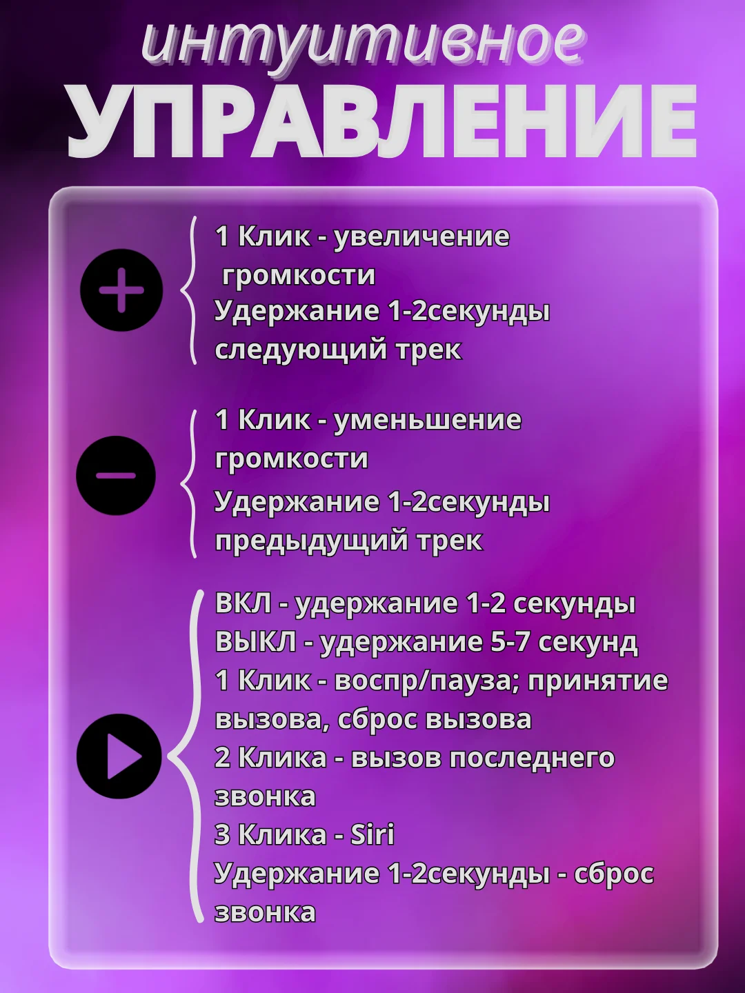 Беспроводные спортивные наушники на шею Bluetooth наушники, микрофон