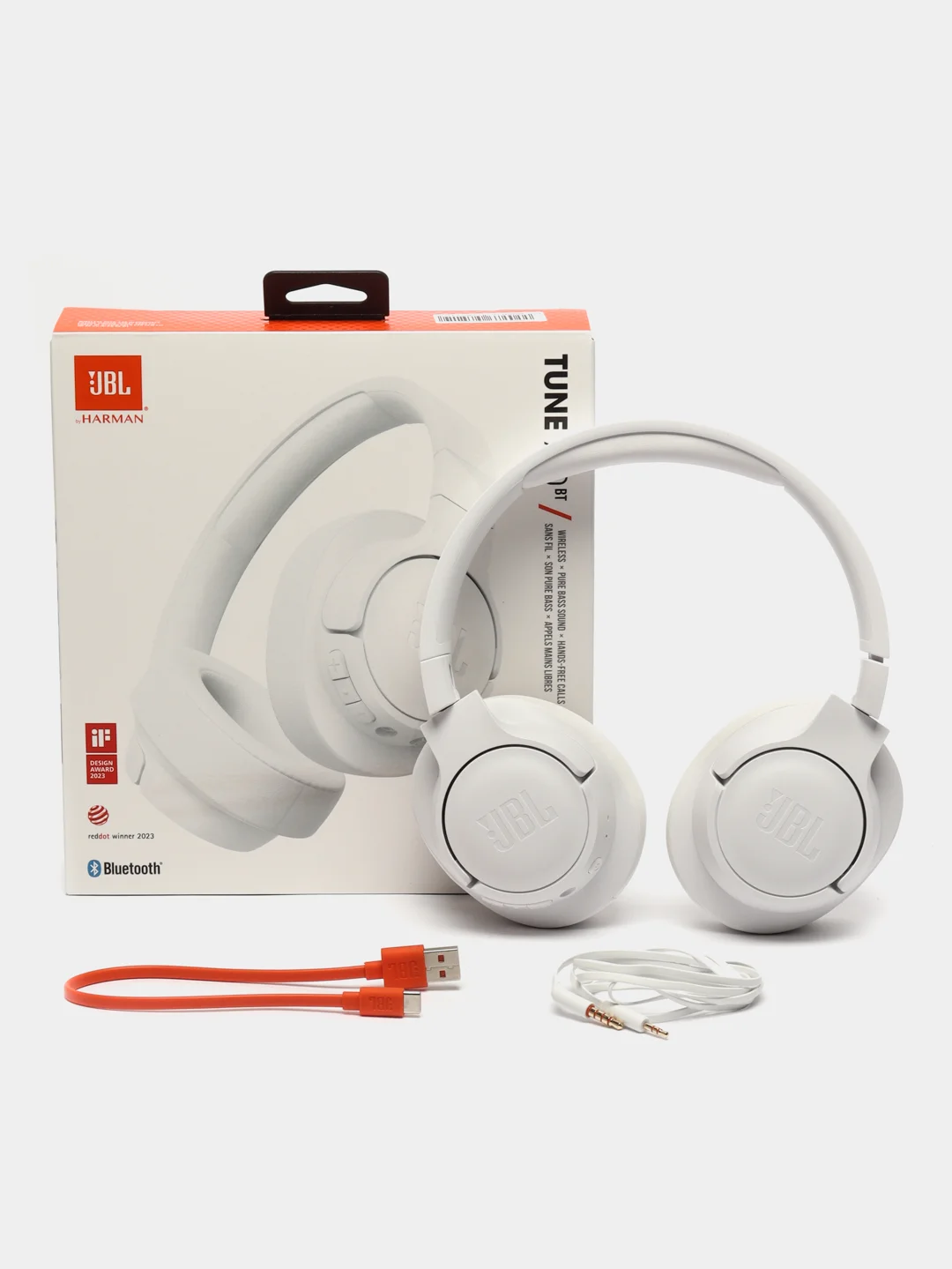 Белый беспроводные наушники JBL Tune 720BT