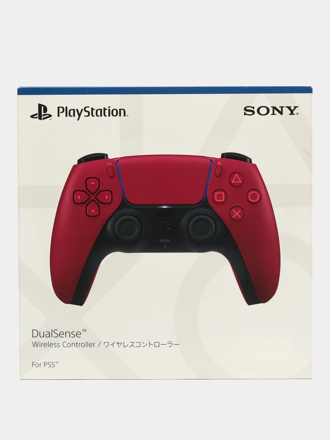 Красный геймпад беспроводной Sony PlayStation 5 DualSense