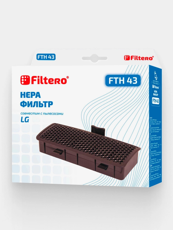 HEPA фильтр Filtero FTH 43 для пылесосов LG