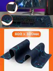 Коврик для мыши Gembird 800х300х3мм, "соты", ткань+резина, оверлок, коробка