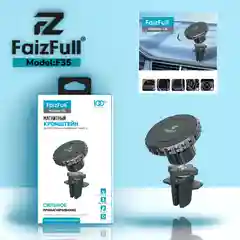 Держатель для телефона автомобильный магнитный усиленный FaizFull F35