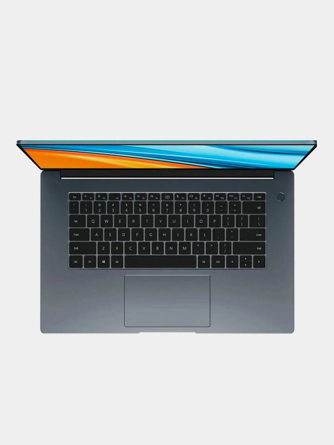 Серый ноутбук HONOR MagicBook 15, 15.6", Ryzen 7 5700U, 16 Гб, SSD 512 Гб, без ОС, серый