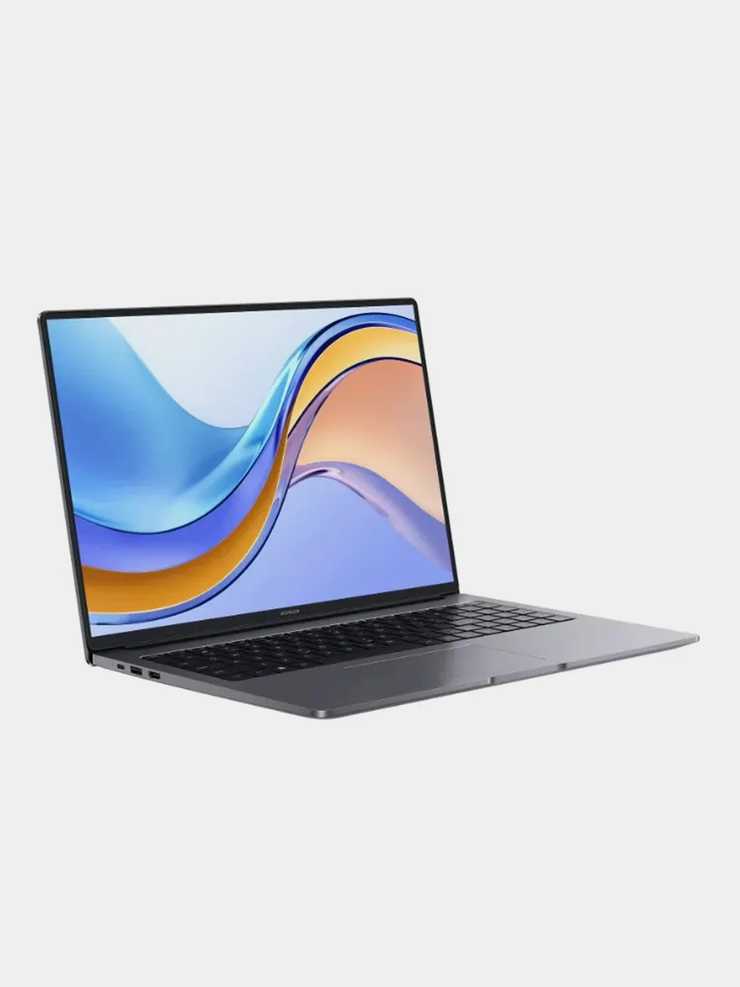 Серый ноутбук HONOR MagicBook X16  i5-12450H, RAM 8Гб, SSD 512Гб, Intel UHD Graphics, DOS, серый