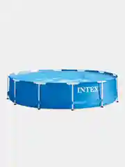 Голубой каркасный бассейн Metal Frame 366х76см, 6503л, Intex