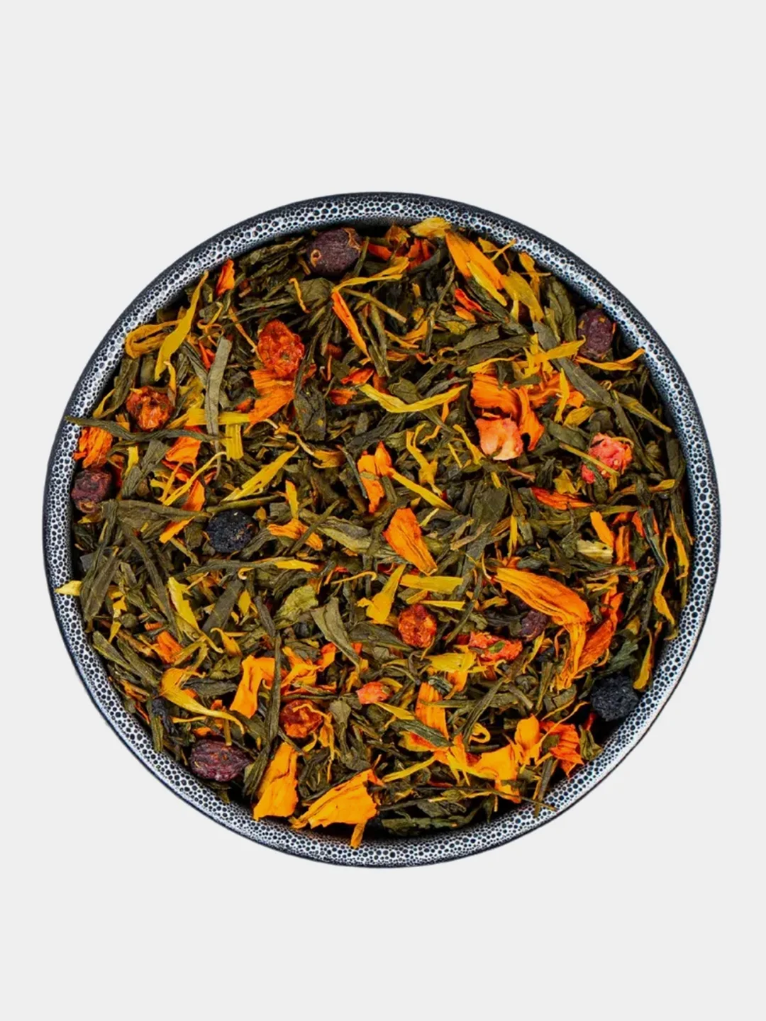 Чай зеленый TEAON "Радость жизни", с добавлением ягод клубники, вишни, рябины, 50г
