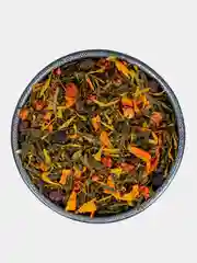 Чай зеленый TEAON "Радость жизни", с добавлением ягод клубники, вишни, рябины, 50г