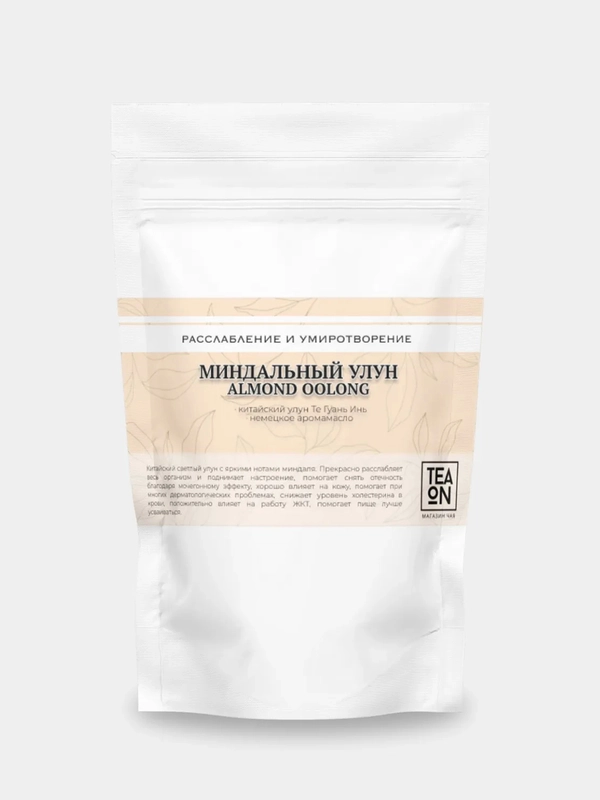 Чай зеленый листовой TEAON Те Гуань Инь миндальный улун, китайский, 50г