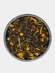 Чай зеленый TEAON "Манговый блюз" с добавлением ганпаудер, ананас цукат и календулы 50г