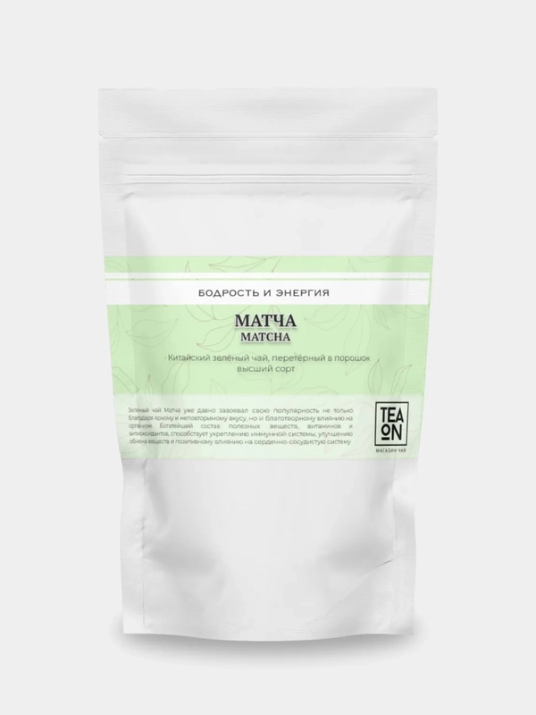 Чай зеленый TEAON "Матча", порошок, 50 г