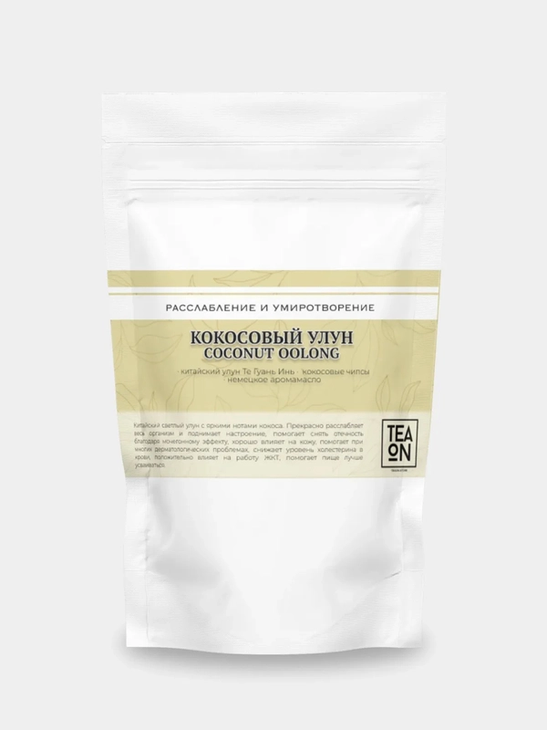 Чай зеленый листовой TEAON "Кокосовый улун", китайский, 50 г