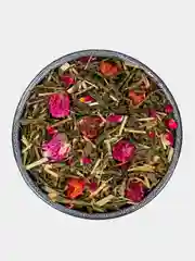 Чай зеленый TEAON "Японская вишня" с добавлением сенча, лемонграсса, ягод вишни, 50г