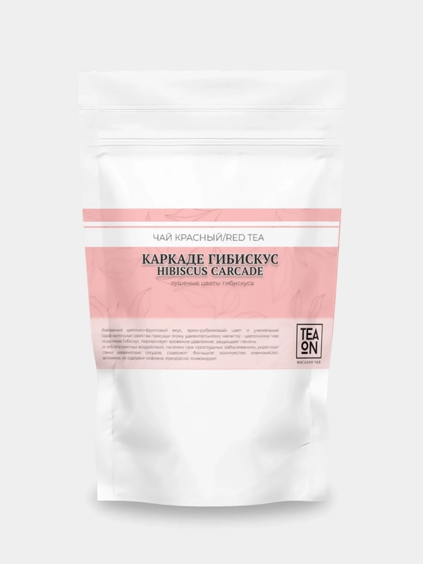 Чай красный листовой TEAON "Каркаде гибискус", 50 г