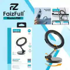 Держатель для телефона, автомобильный, магнитный, усиленный, FaizFull F50