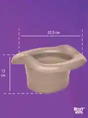 Бежевый вкладка для детского дорожного горшка