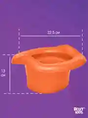 Оранжевый вкладка для детского дорожного горшка