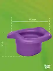 Фиолетовый вкладка для детского дорожного горшка