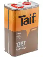 Моторное синтетическое масло TAIF TACT 5W-40, A3/B4, 4л