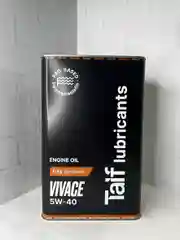 Синтетическое моторное масло Taif Vivace 5W-40 SN/CF 4л