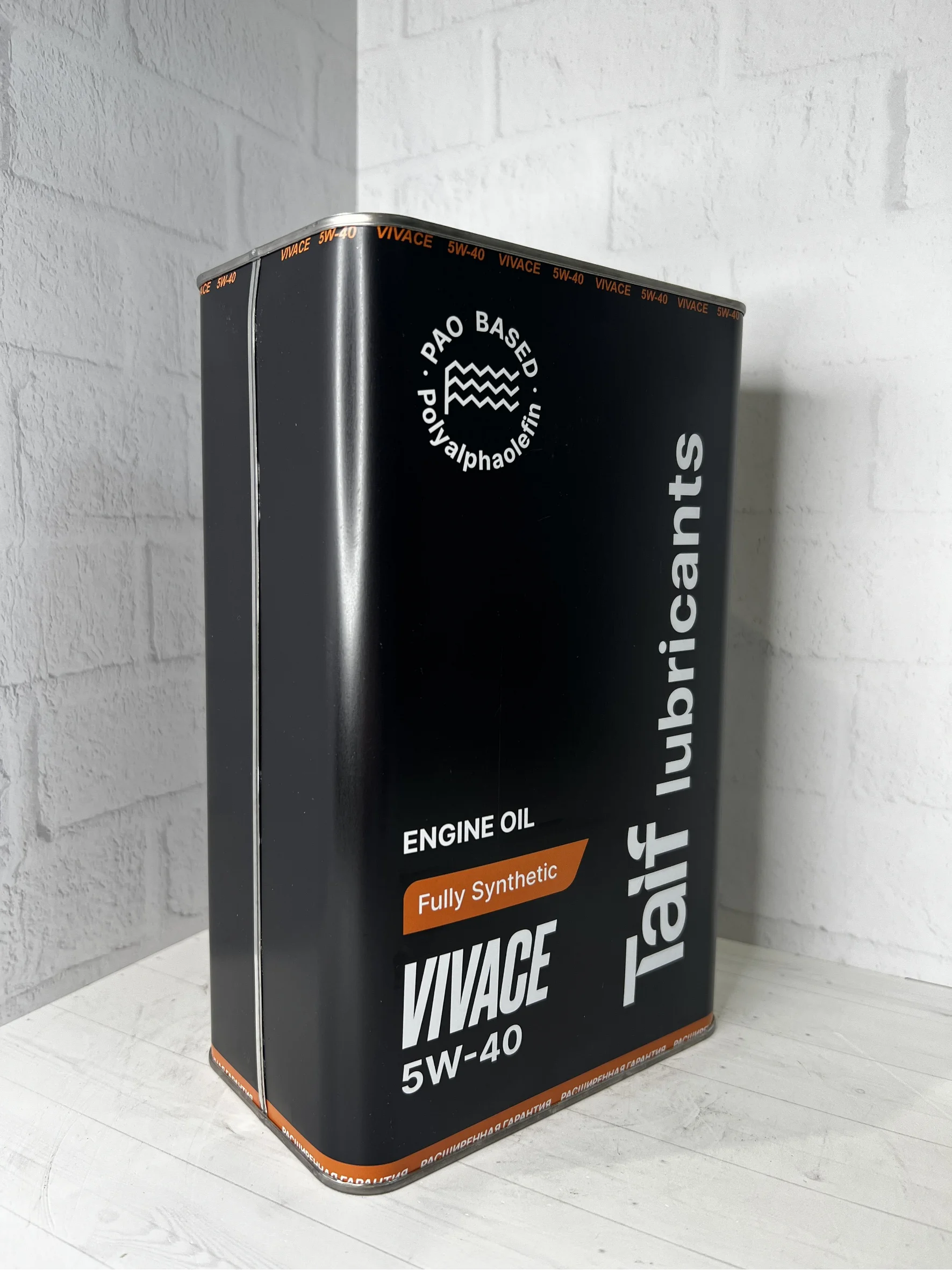 Синтетическое моторное масло Taif Vivace 5W-40 SN/CF 4л