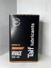 Синтетическое моторное масло Taif Vivace 5W-40 SN/CF 4л