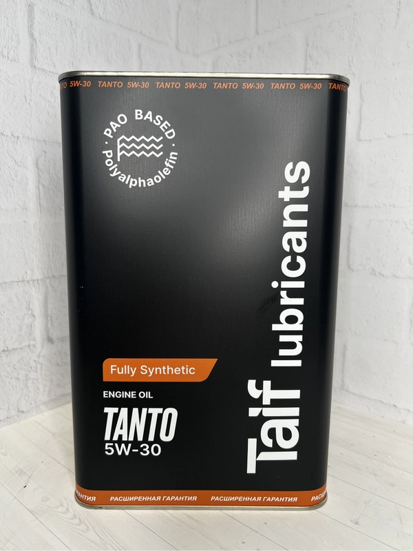 Моторное масло TAIF TANTO 5W-30 Синтетическое, PAO, 4 л
