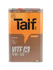 Синтетическое моторное масло TAIF VITE 5W-30 SN, C3 4л