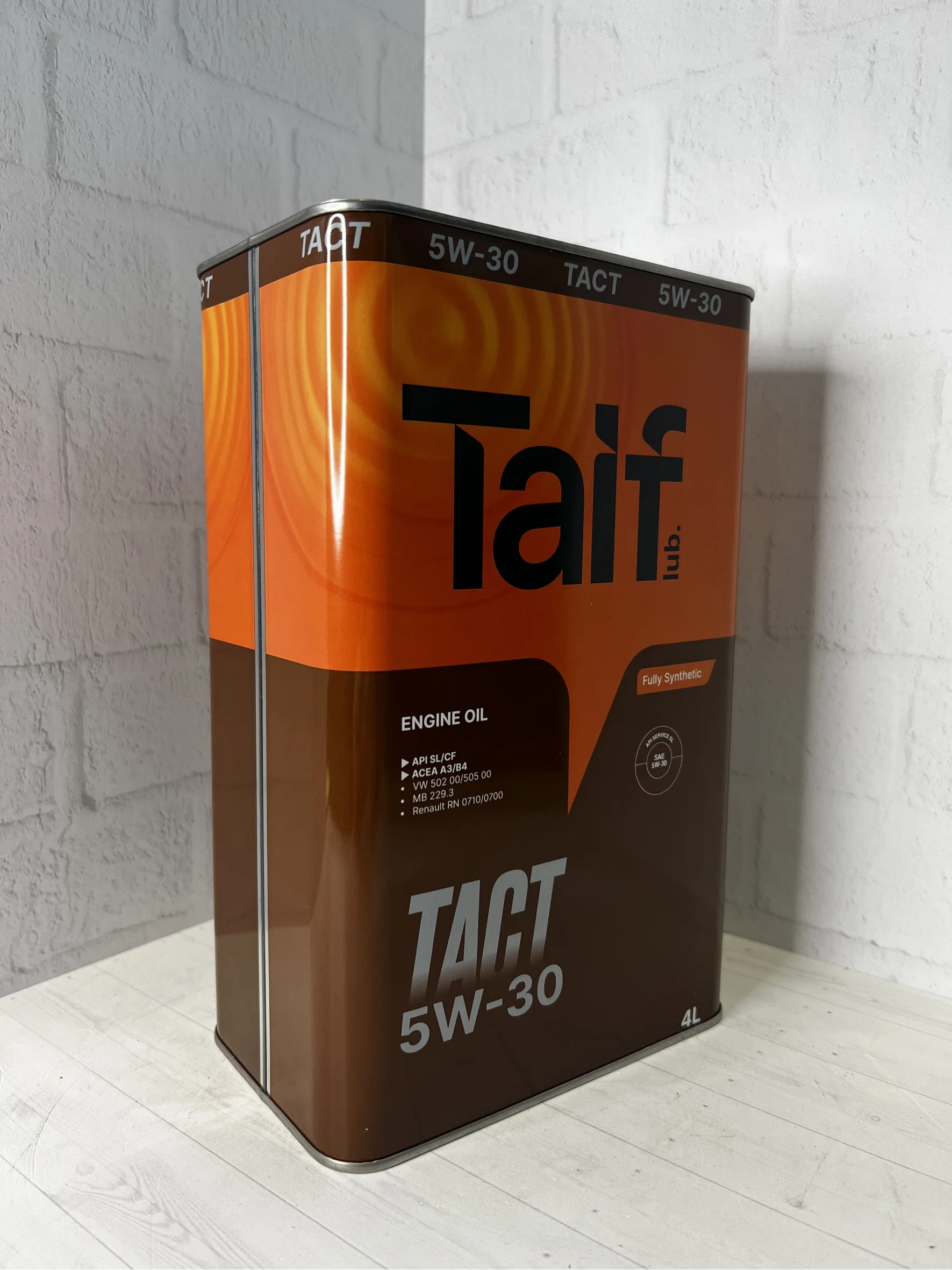 Моторное масло TAIF TACT 5W-30 Синтетическое 4 л