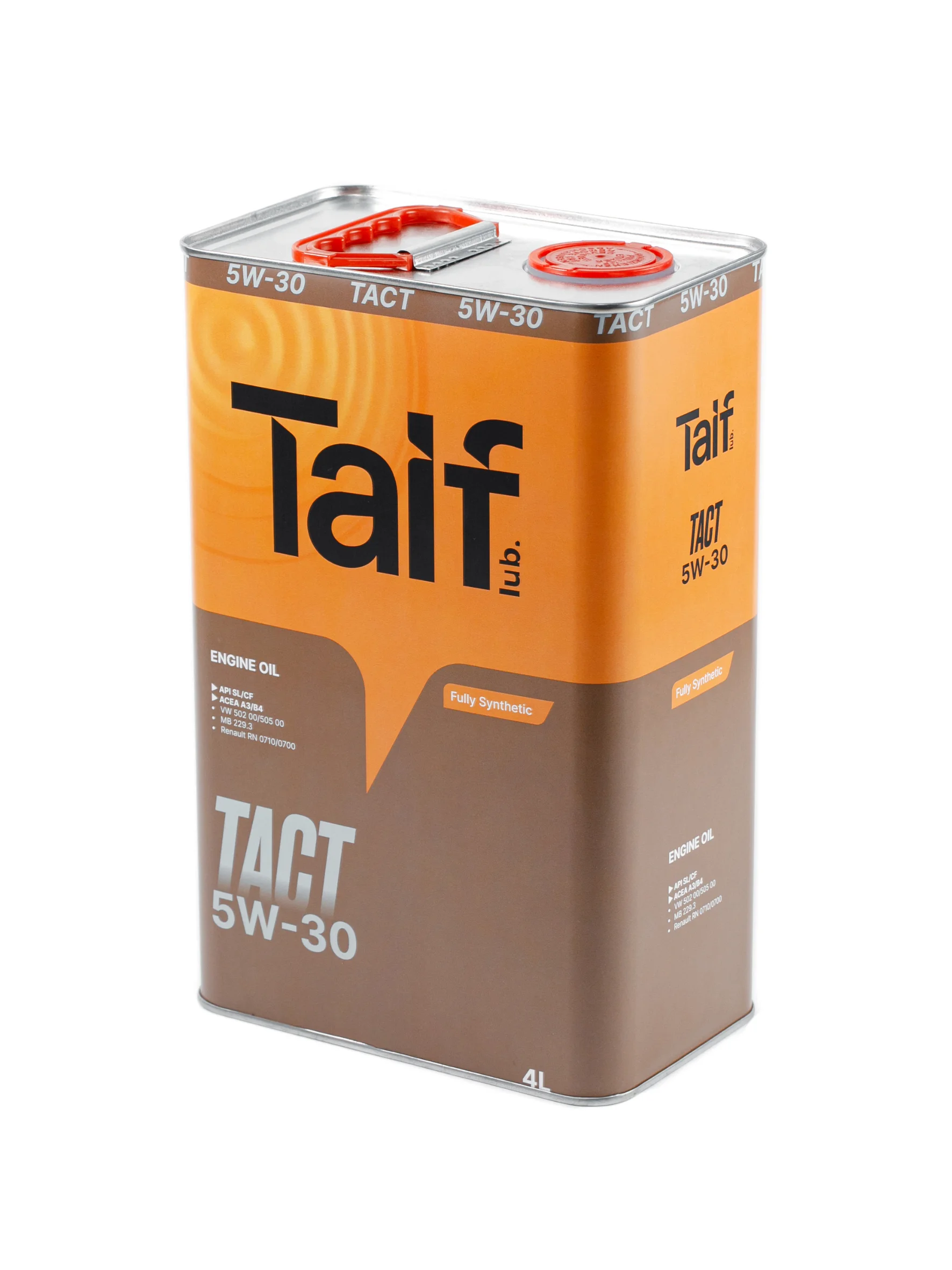Моторное масло TAIF TACT 5W-30 Синтетическое 4 л